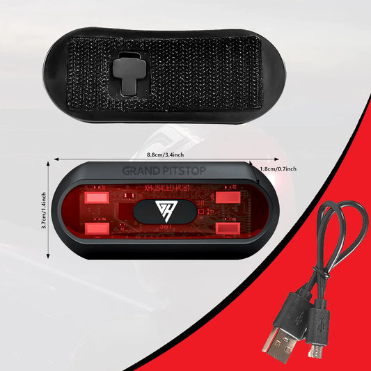 GRAND PITSTOP HELMET LED BLINKER