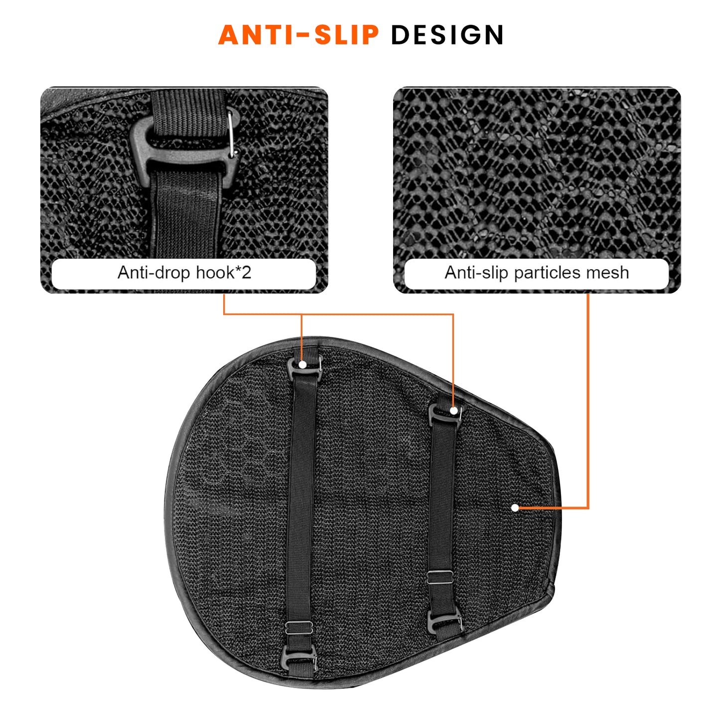 GRAND PITSTOP GEL SEAT