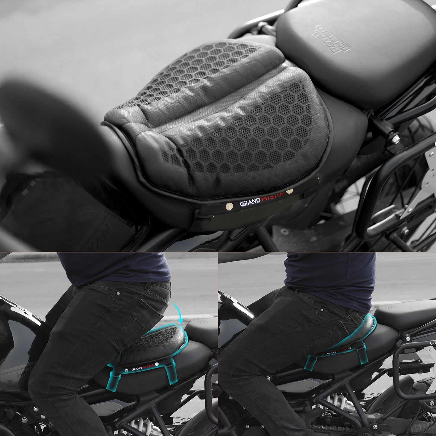 GRAND PITSTOP GEL SEAT