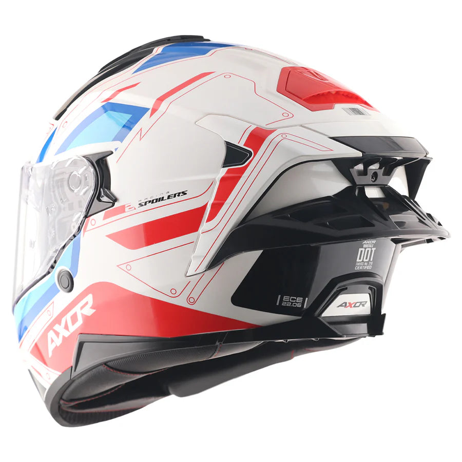 AXOR BRUTALE DUAL SPOILER HELMET