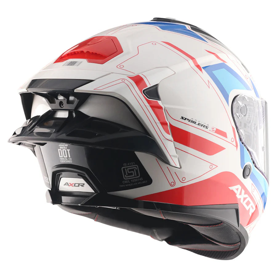 AXOR BRUTALE DUAL SPOILER HELMET