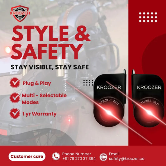 KROOZER STROBE LIGHTS (RED)