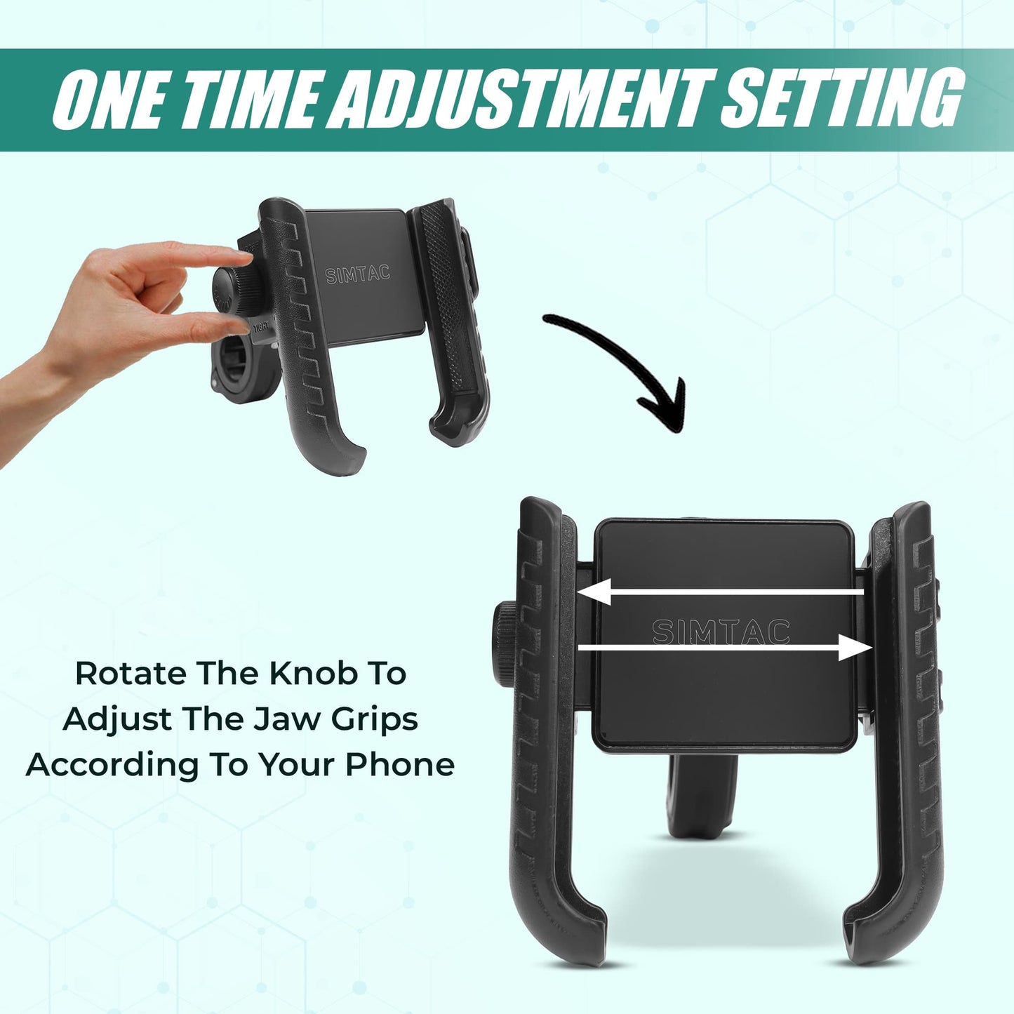 SIMTAC QUICK LOCK JAW GRIP