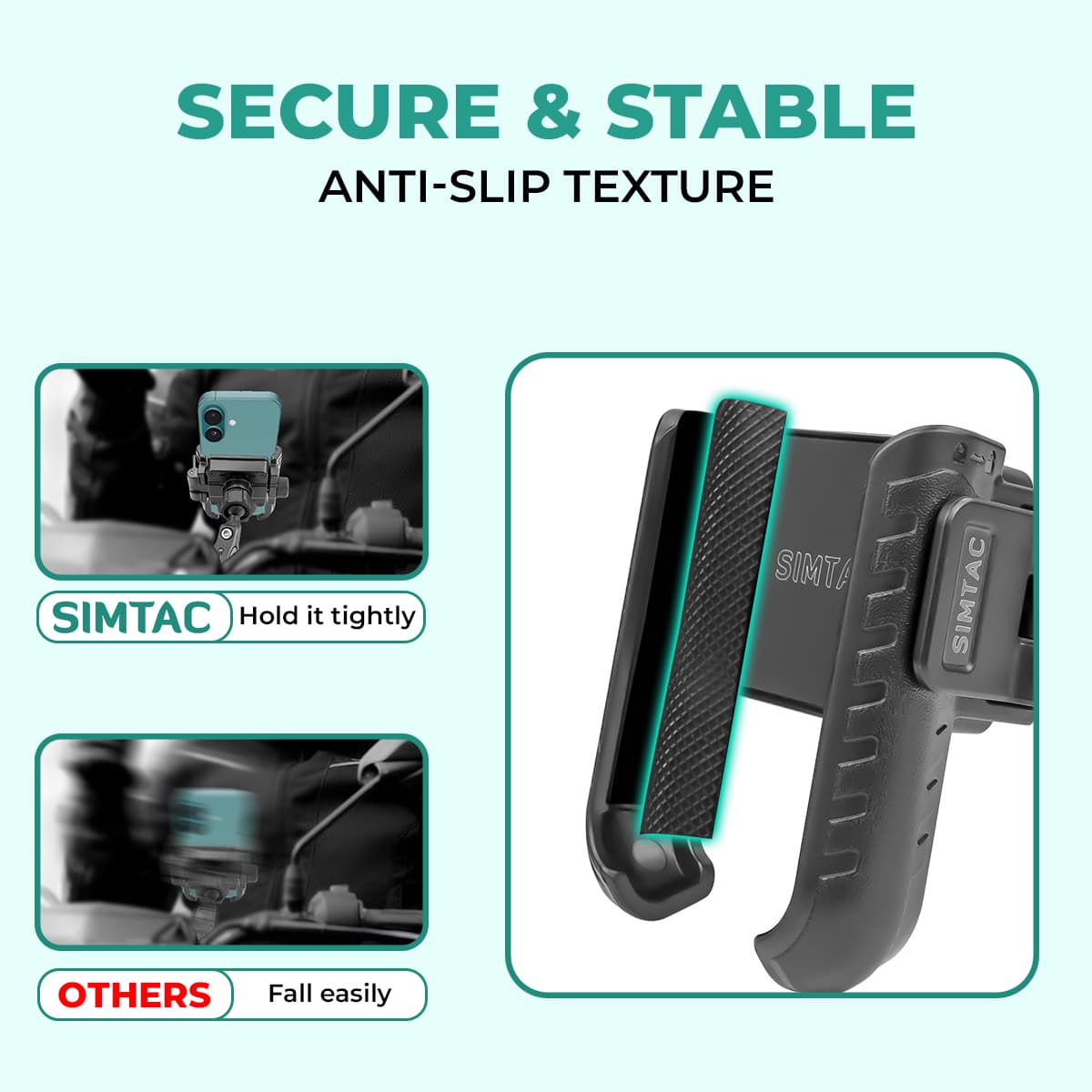 SIMTAC QUICK LOCK JAW GRIP