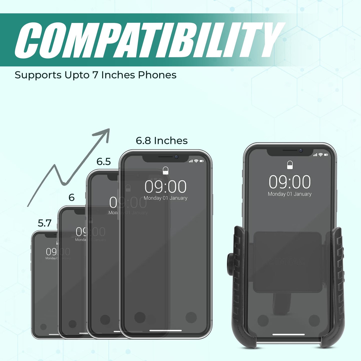 SIMTAC QUICK LOCK JAW GRIP