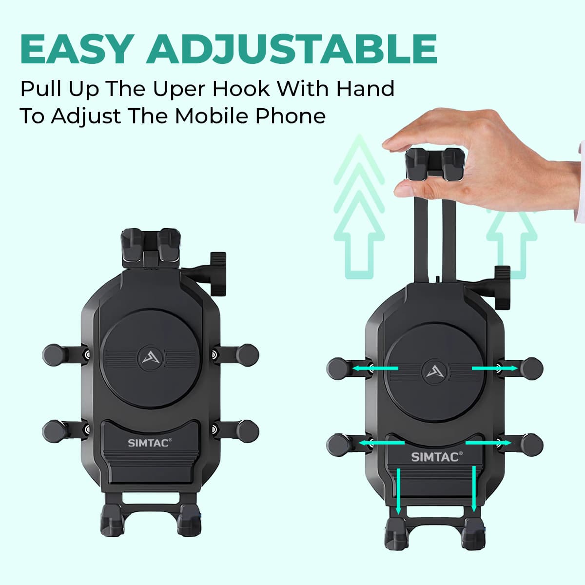 SIMTAC OCTAGRIP PRO WIRELESS CAHRGER & VIBRATION DAMPER