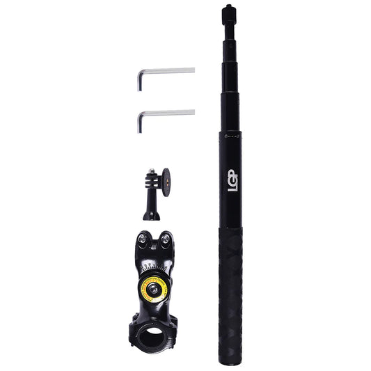 INVISIBLE CAMERA STICK WITH EXTENSION POLE FOR ALL ACTION CAMERAS