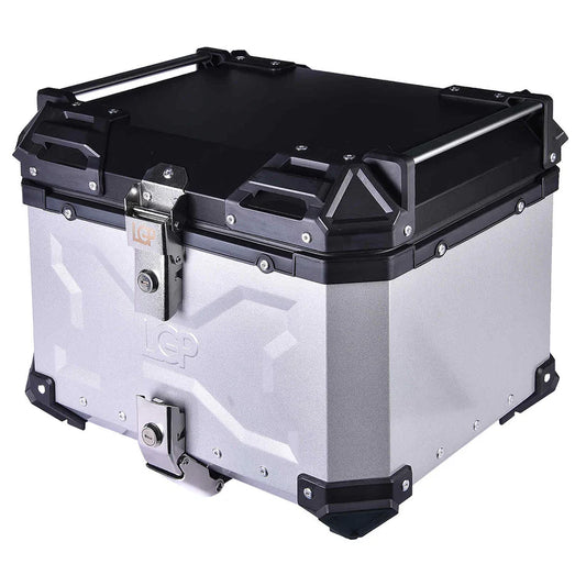 TOP BOX SILVER 45L TYPE X WITH BACKREST