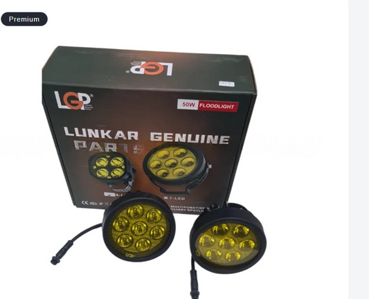 7 LED ROUND 140W (6 MONTHS WARRANTY)