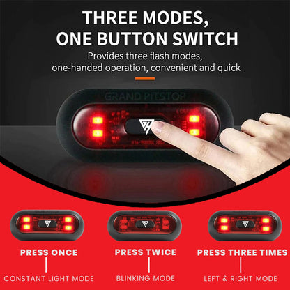 GRAND PITSTOP HELMET LED BLINKER