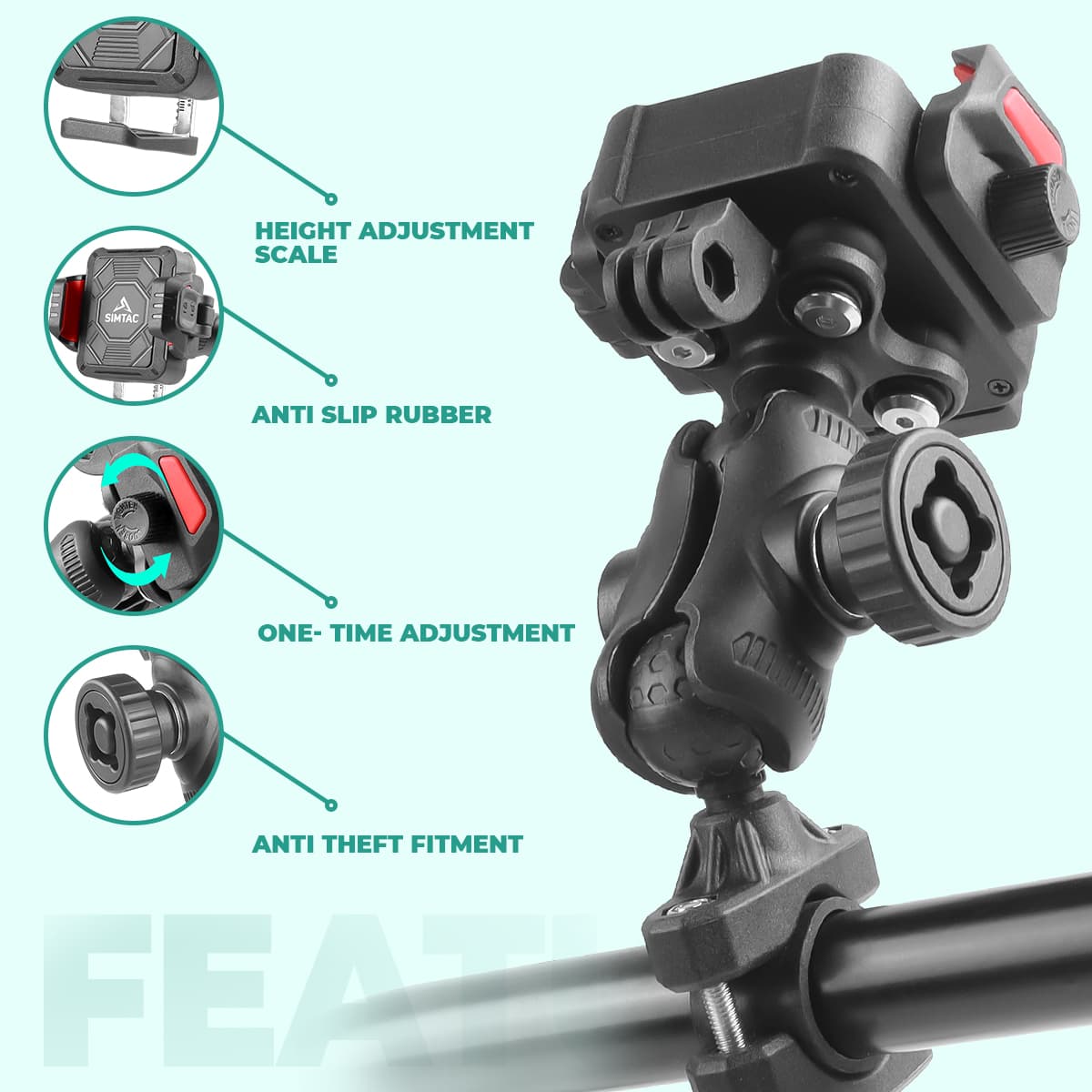 QUICK LOCK SUPER GRIP PRO+ WITH VIBRATION DAMPER, SQL2-PRO