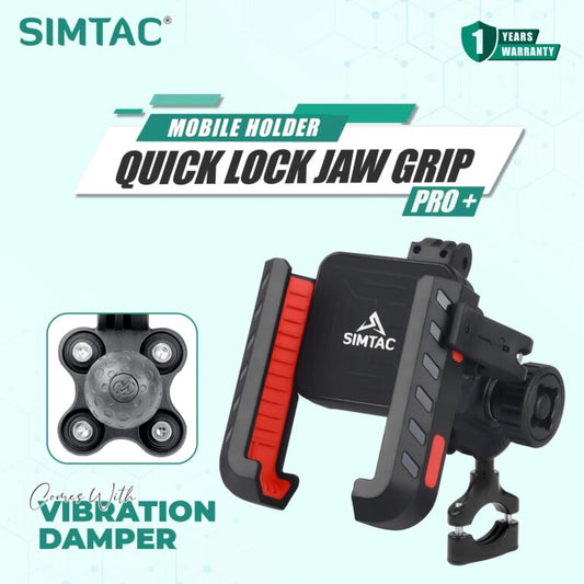 QUICK LOCK JAW GRIP PRO+ WITH VIBRATION DAMPER, JQL2-PRO