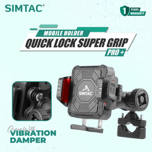 QUICK LOCK SUPER GRIP PRO+ WITH VIBRATION DAMPER, SQL2-PRO