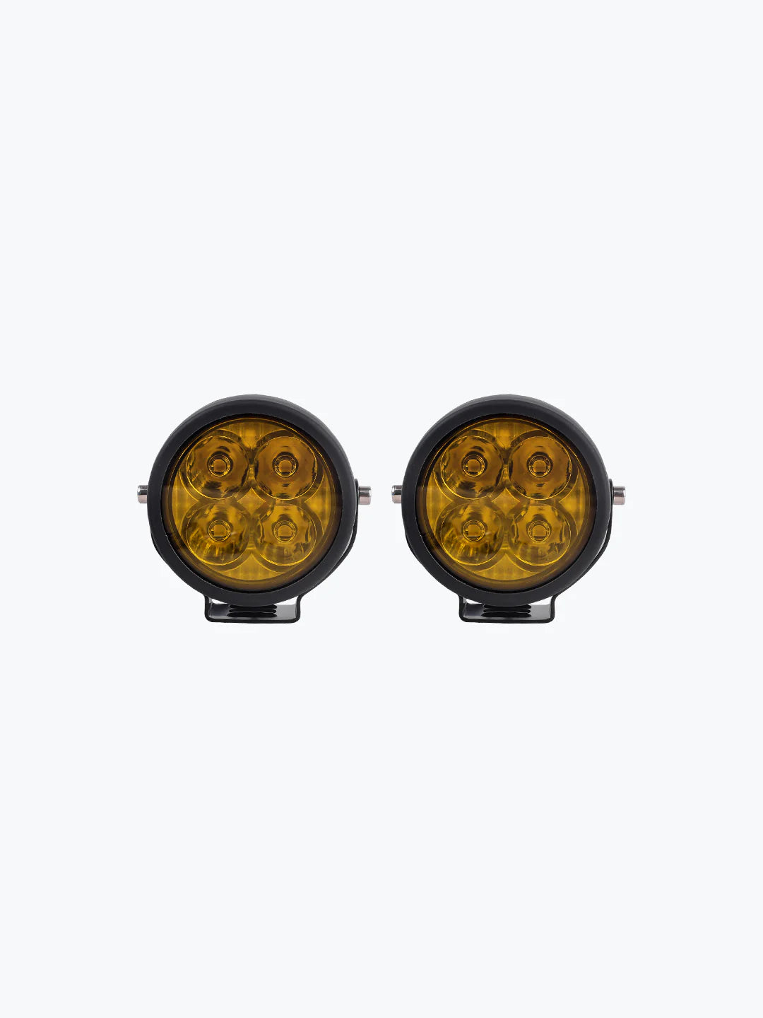 4 LED Cap Round Pair Foglight
