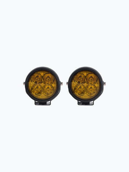 4 LED Cap Round Pair Foglight