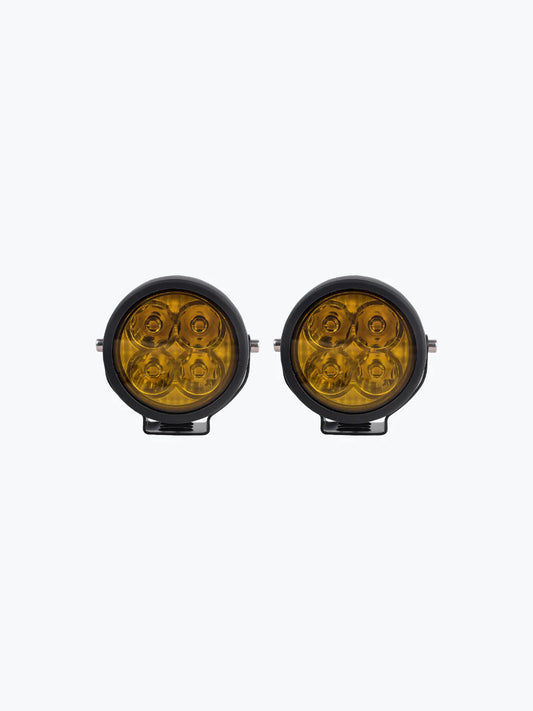 4 LED Cap Round Pair Foglight