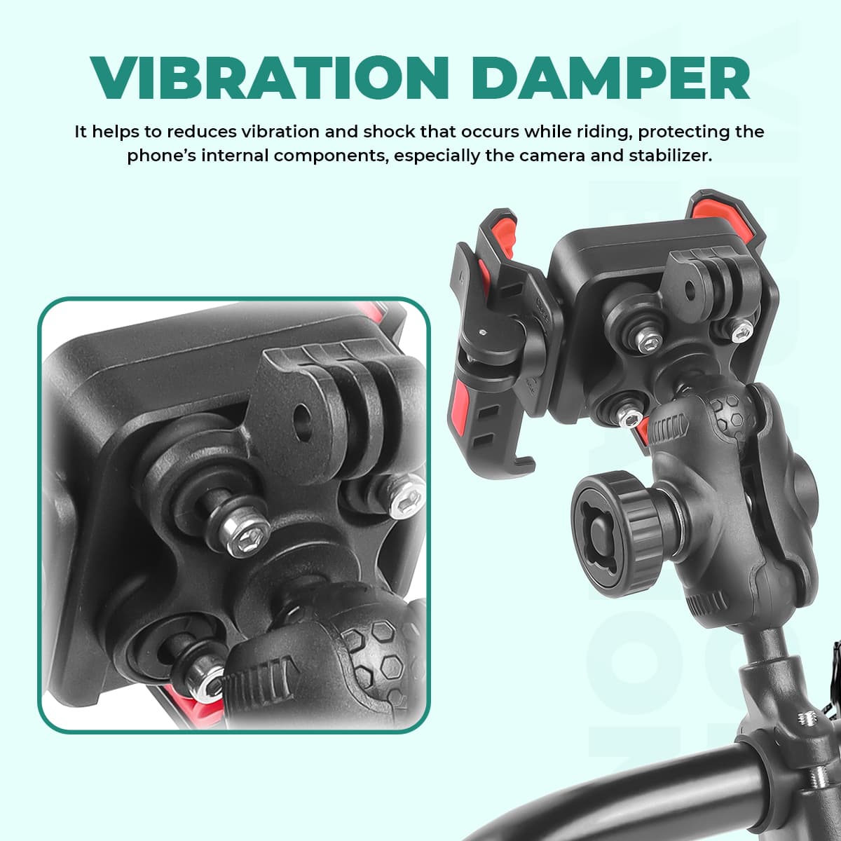 QUICK LOCK JAW GRIP PRO+ WITH VIBRATION DAMPER, JQL2-PRO