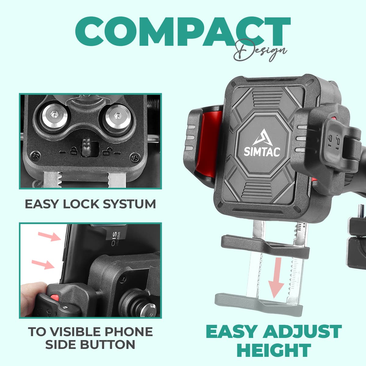 QUICK LOCK SUPER GRIP PRO+ WITH VIBRATION DAMPER, SQL2-PRO