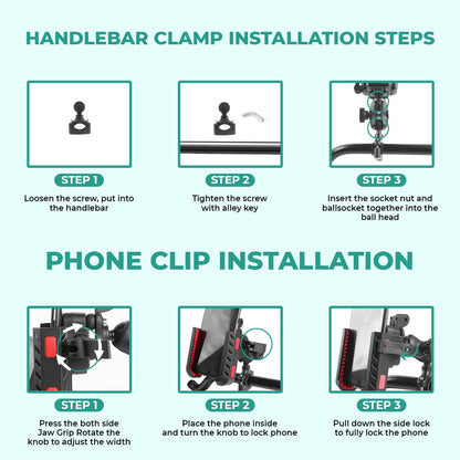 QUICK LOCK JAW GRIP PRO+ WITH VIBRATION DAMPER, JQL2-PRO