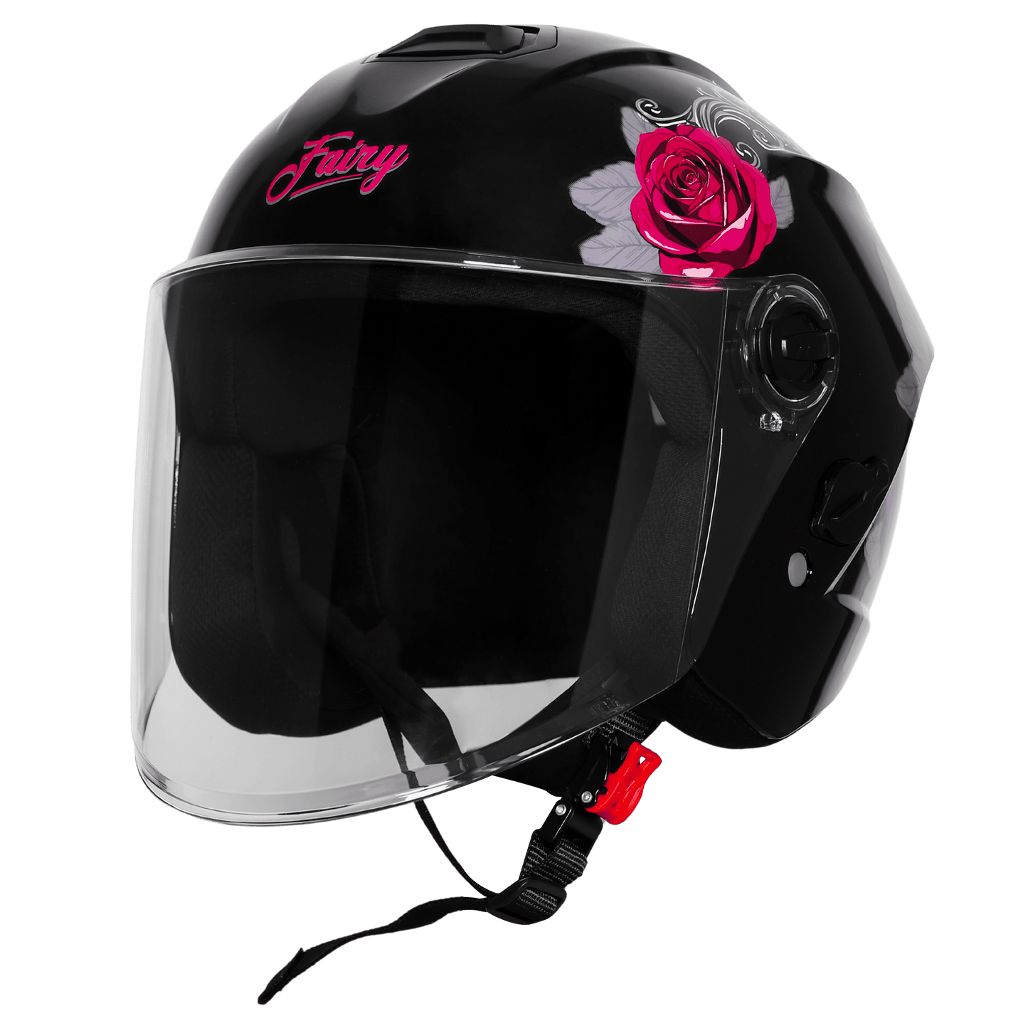 SBH-80 FR1 MATT BLACK/PINK ROSE