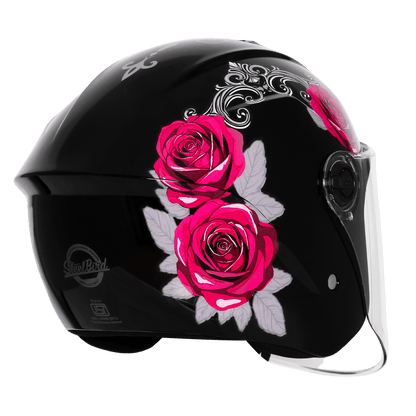 SBH-80 FR1 MATT BLACK/PINK ROSE