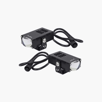 Square Slim Mini Drive Fog Light Pair