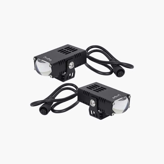 Square Slim Mini Drive Fog Light Pair