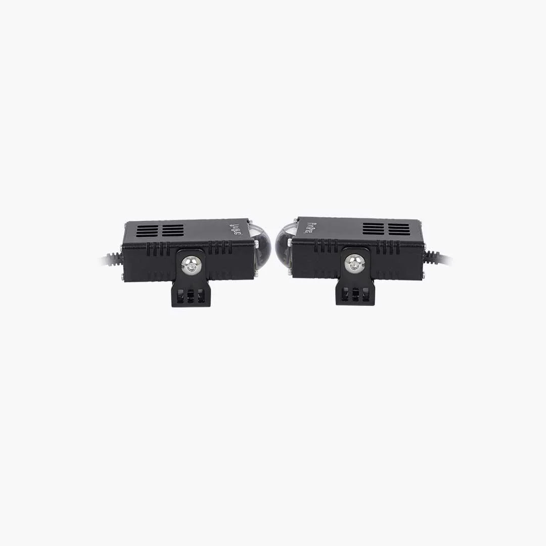 Square Slim Mini Drive Fog Light Pair