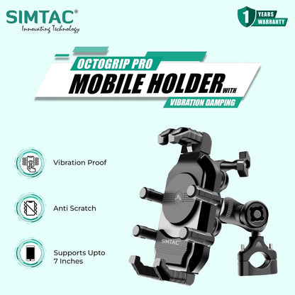 SIMTAC OCTAGRIP PRO WITH VIBRATION DAMPER