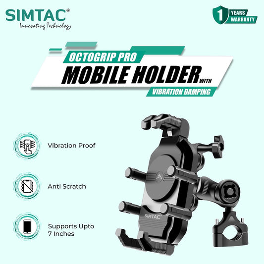 SIMTAC OCTAGRIP PRO WITH VIBRATION DAMPER