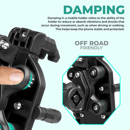 SIMTAC OCTAGRIP PRO WITH VIBRATION DAMPER