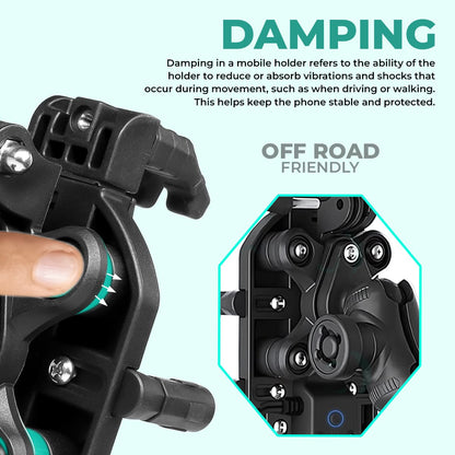 SIMTAC OCTAGRIP PRO WIRELESS CAHRGER & VIBRATION DAMPER