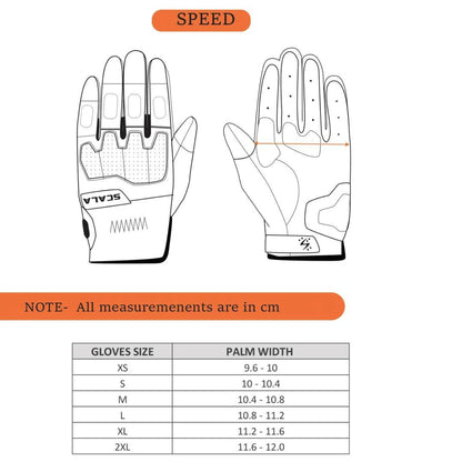 SCALA SPEED 2 GLOVES - OLIVE GREEN