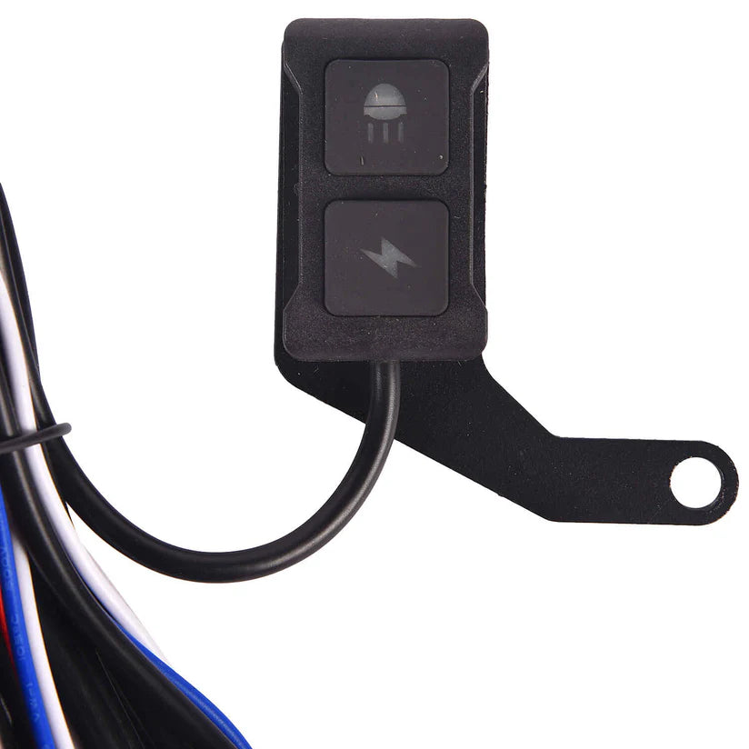 WIRING KIT WHITE YELLOW WITH SWITCH