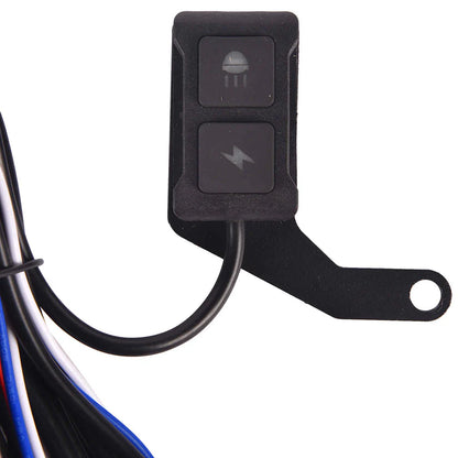 WIRING KIT WHITE YELLOW WITH SWITCH