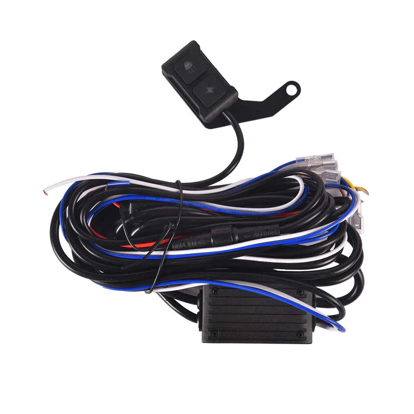 WIRING KIT WHITE YELLOW WITH SWITCH