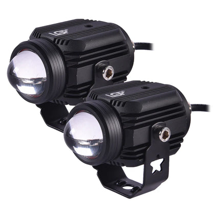 FOG LAMP DK16 WITH WIRELESS HARNESS SWITCH AND CLAMPS FOR ALL BIKES