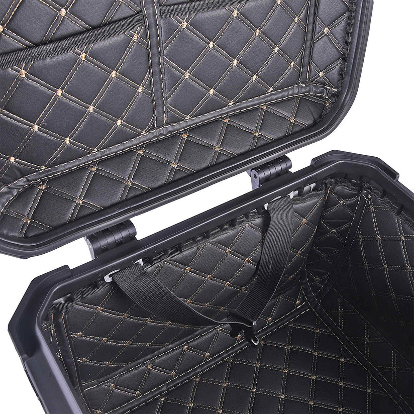 TOP BOX BLACK 45L TYPE X WITH BACKREST