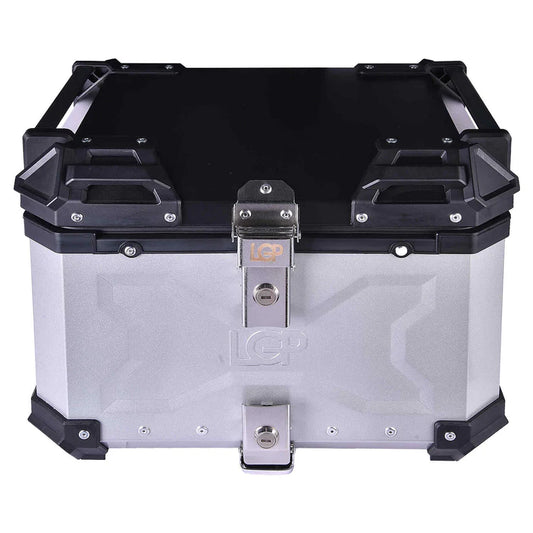 TOP BOX SILVER 45L TYPE X WITH BACKREST