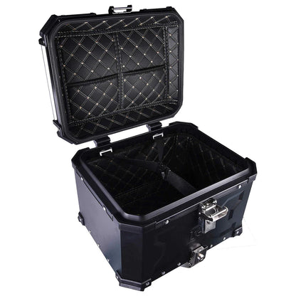 TOP BOX BLACK 45L TYPE X WITH BACKREST