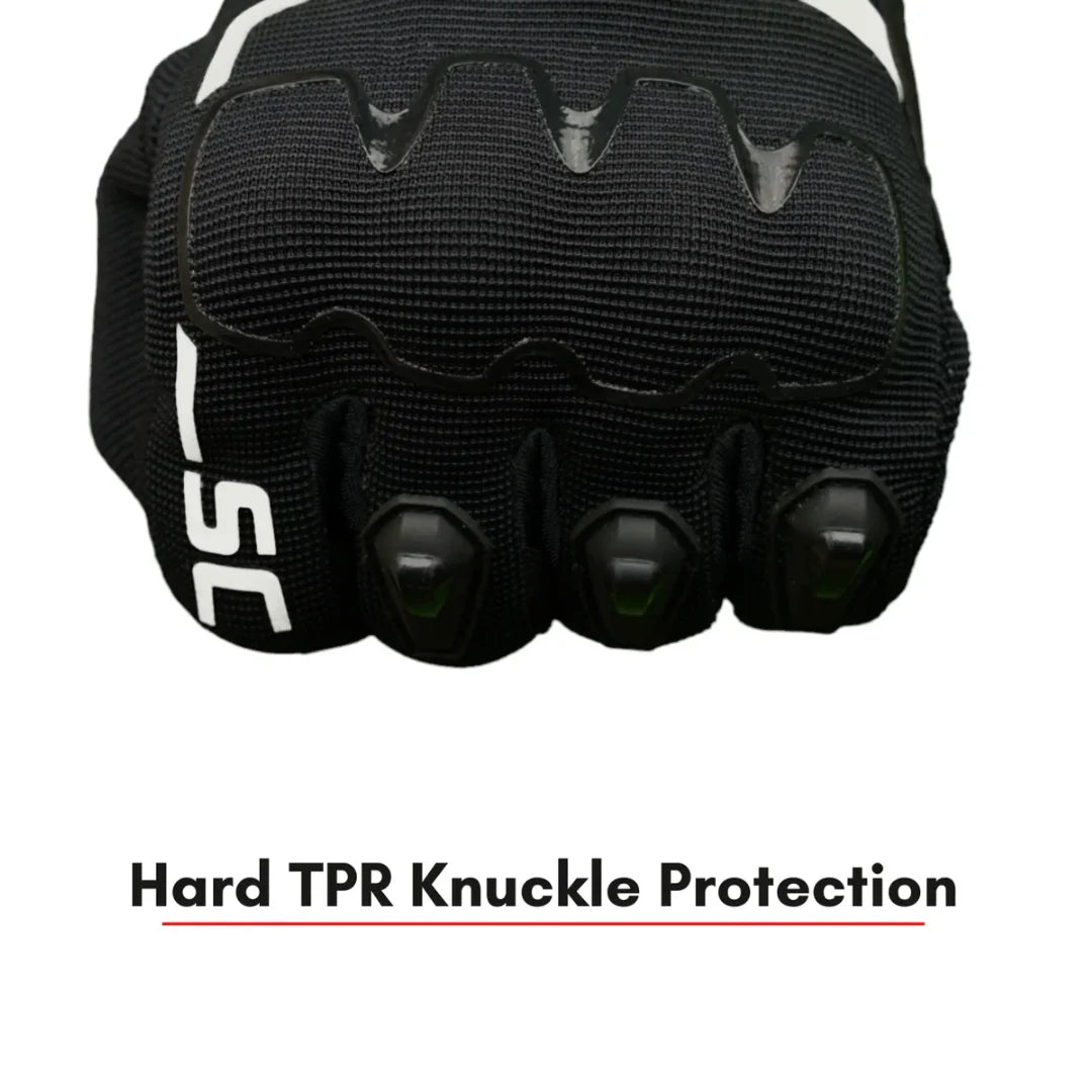 SCALA ATLAS GLOVE - BLACK-WHITE