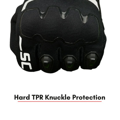 SCALA ATLAS GLOVE - BLACK-WHITE