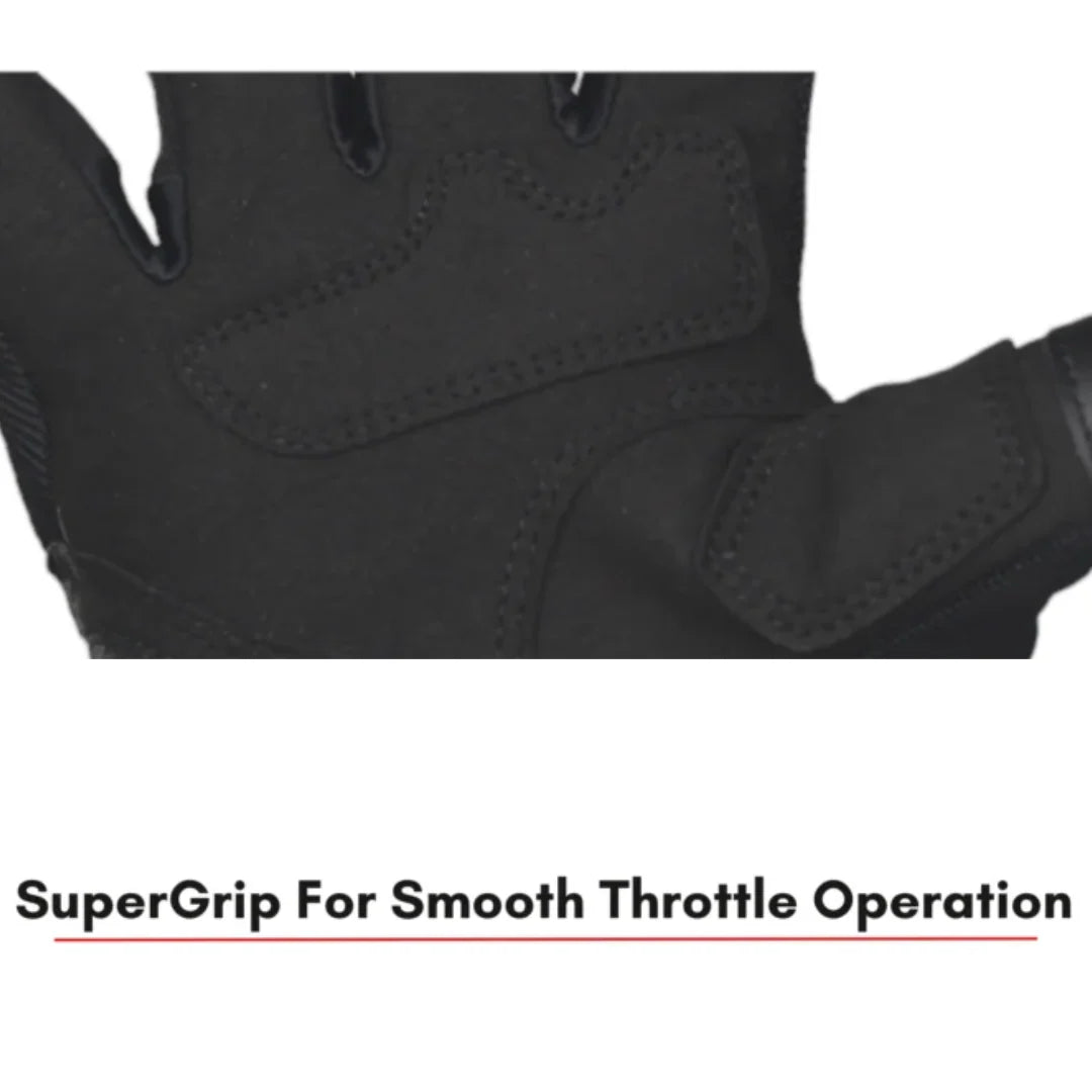 SCALA ATLAS GLOVE - BLACK-WHITE