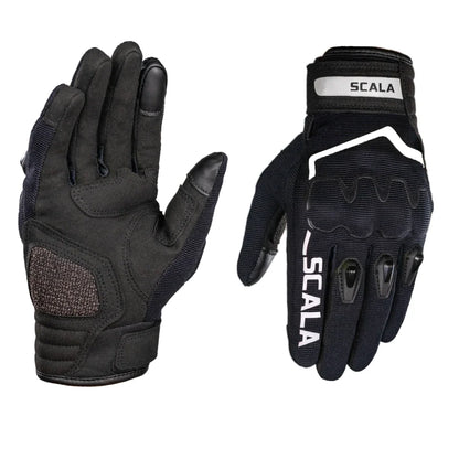 SCALA ATLAS GLOVE - BLACK-WHITE