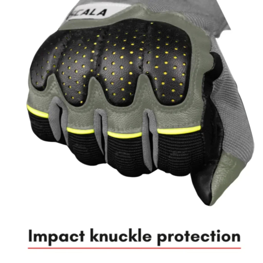 SCALA SPEED 2 GLOVES - OLIVE GREEN