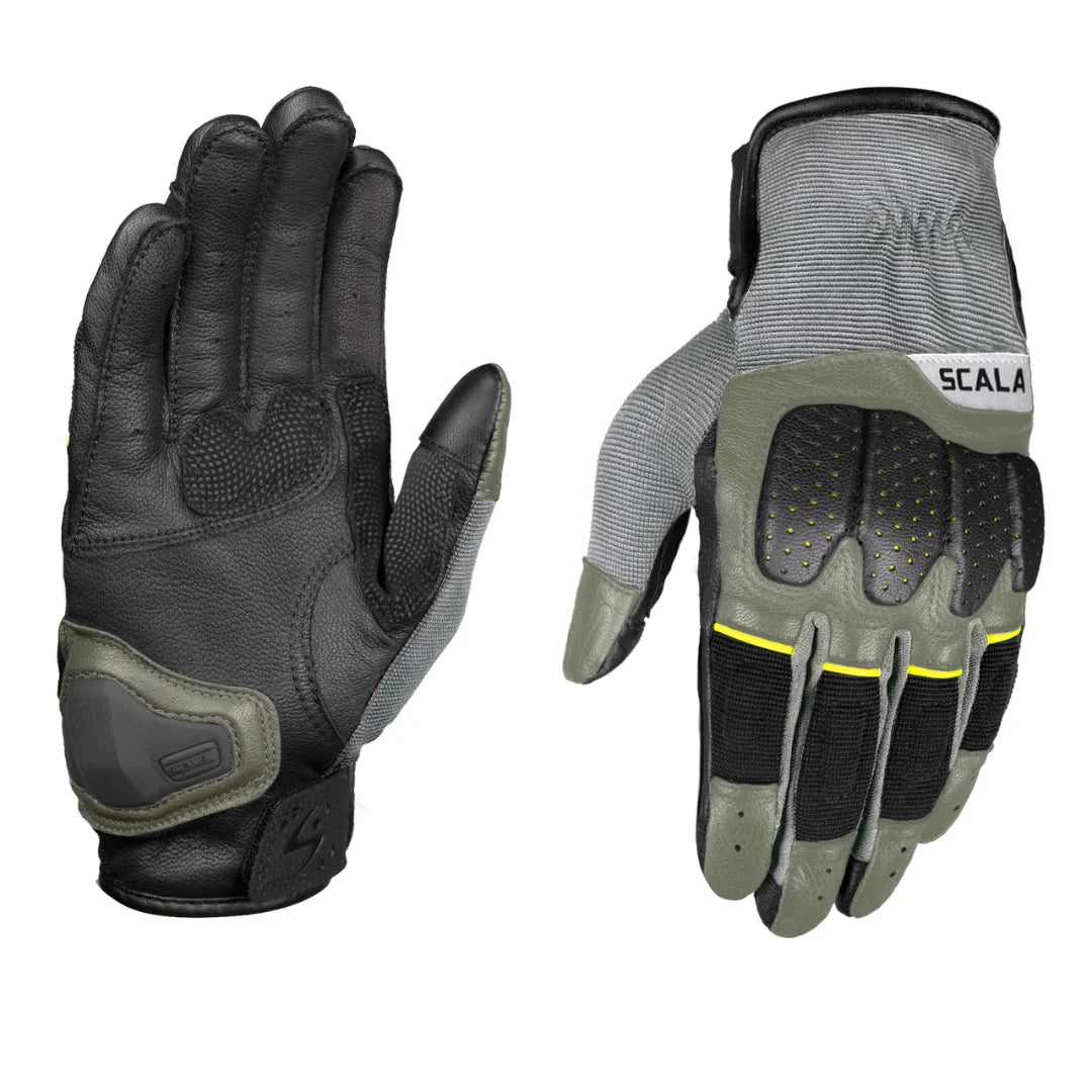 SCALA SPEED 2 GLOVES - OLIVE GREEN