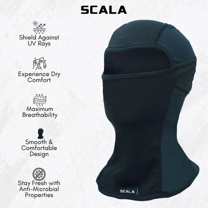 COOLKNIT MULTIPANEL BALACLAVA: BLACK