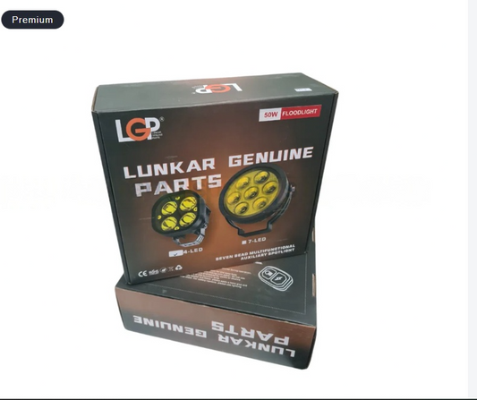 7 LED ROUND 140W (6 MONTHS WARRANTY)