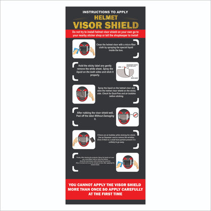 HELMER VISOR SHIELD SUTAIBLE FOR ALL BRAND HELMETS