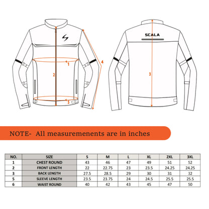 SCALA BLAZE RIDING JACKET - BLACK